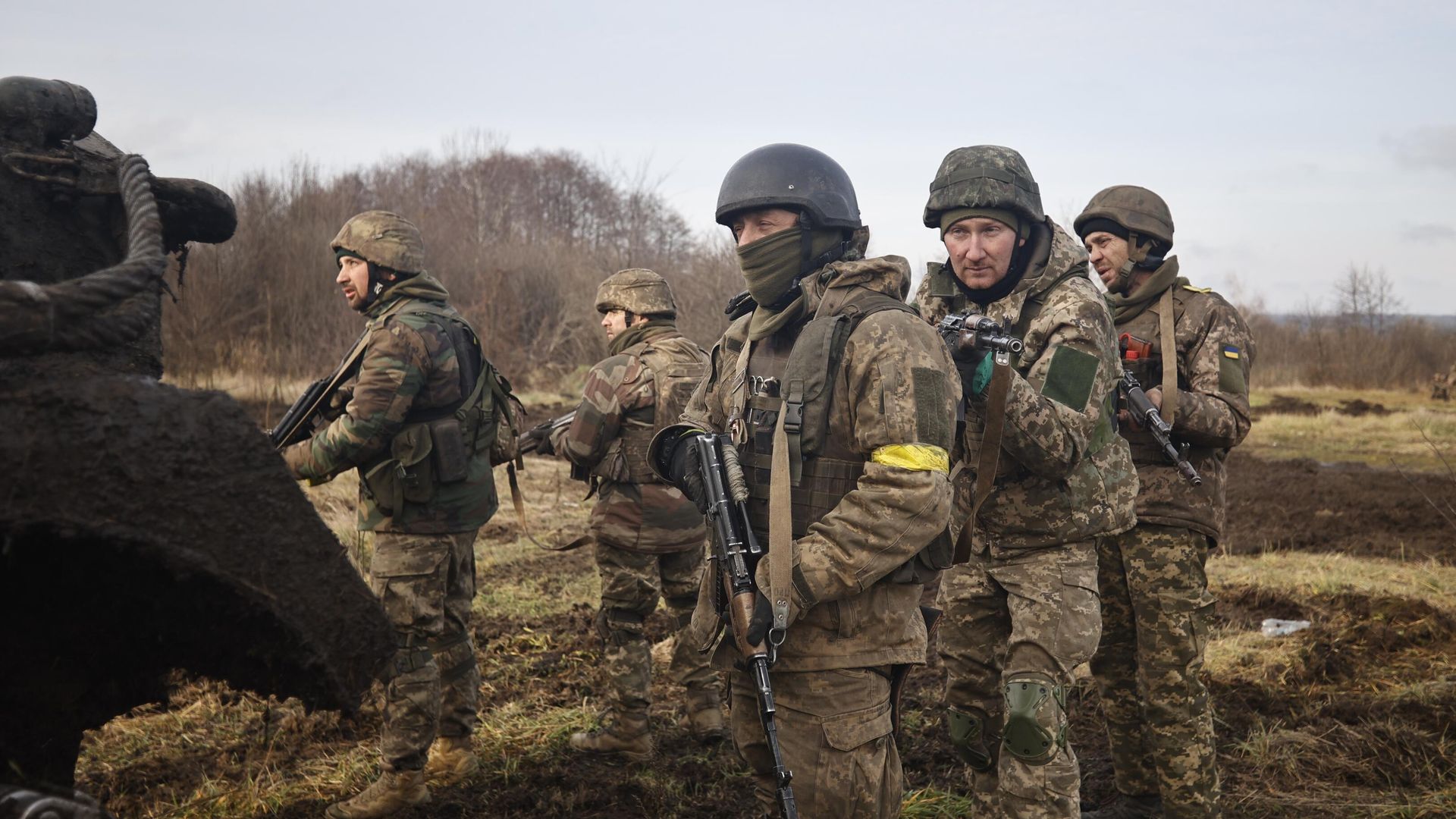 Украинские военные Украинские военные - РИА Новости, 1920, 27.11.2022