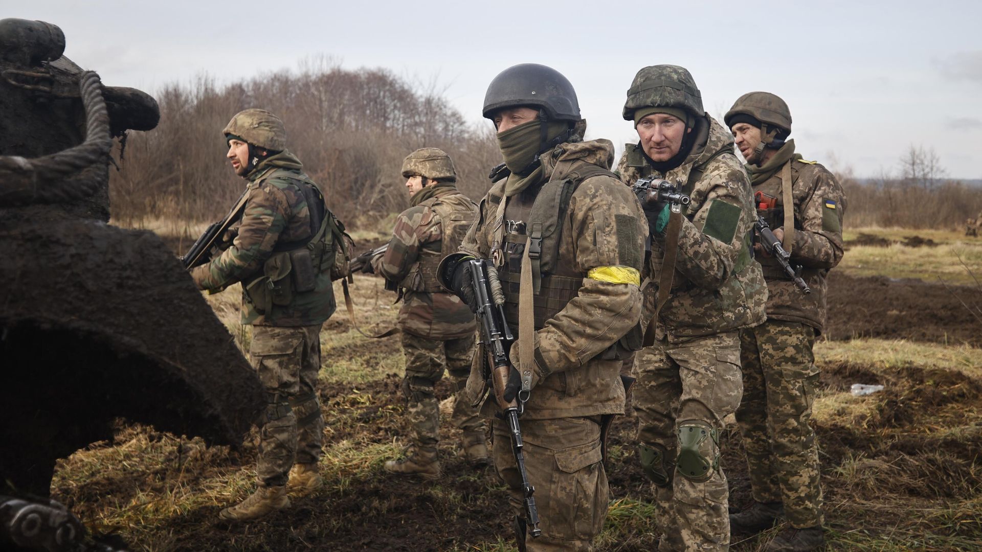 Украинские военные Украинские военные - РИА Новости, 1920, 28.11.2022