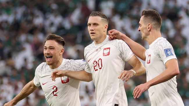 Футболисты сборной Польши на чемпионате мира по футболу 2022 года в Катаре