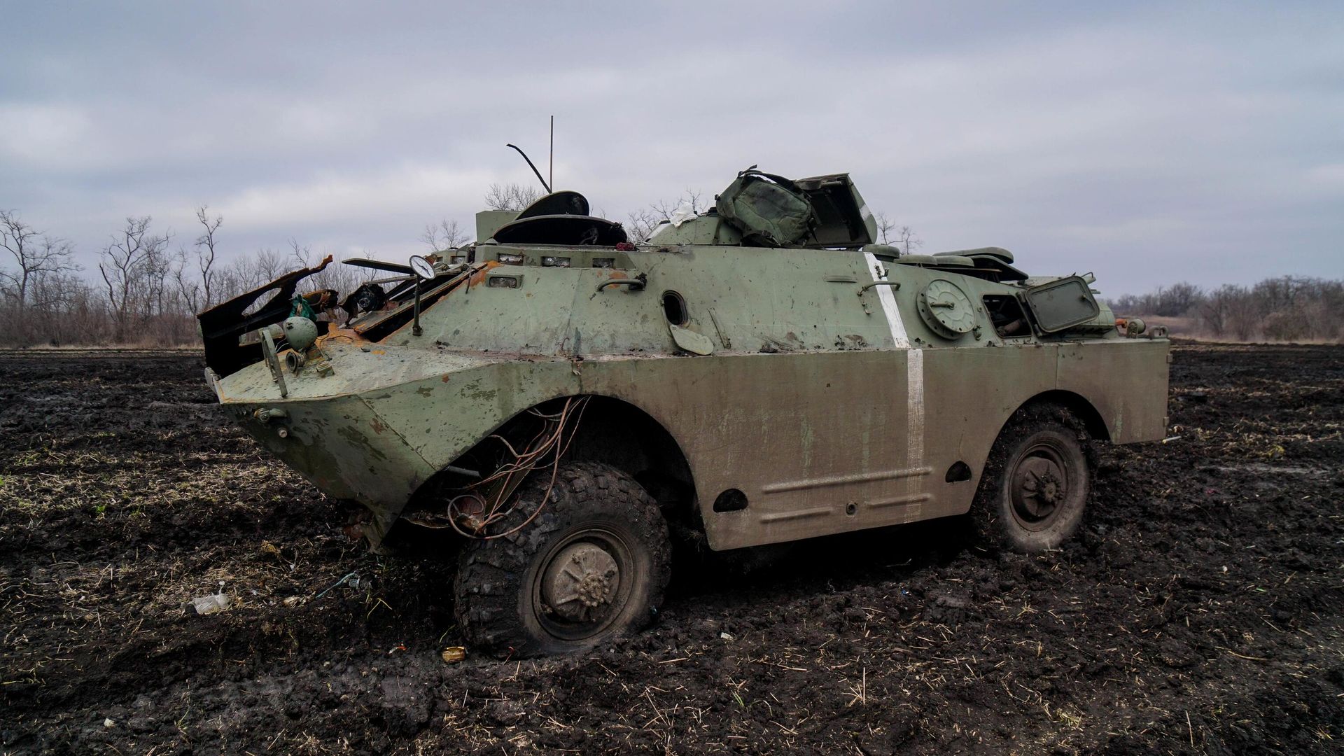 Уничтоженная украинская БРДМ-2 Уничтоженная украинская БРДМ-2 - РИА Новости, 1920, 06.01.2023