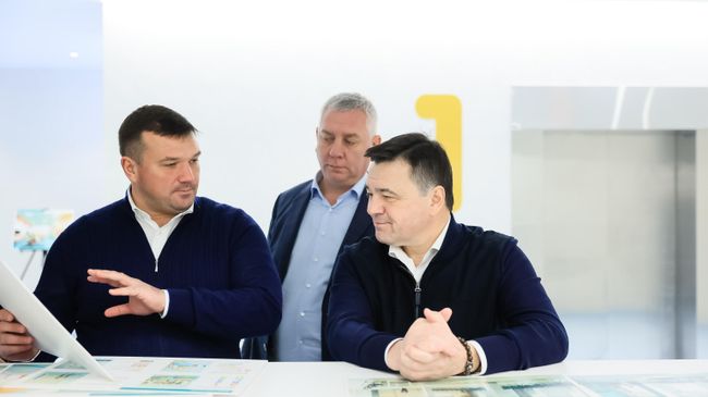 Губернатор Московской области Андрей Воробьев