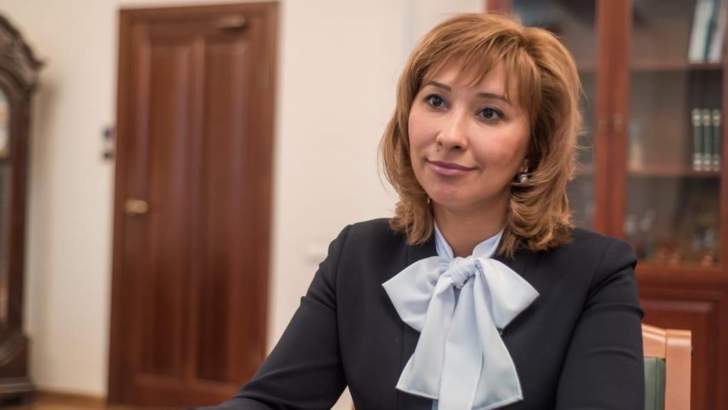 Министр труда, занятости и социальной защиты республики Эльмира Зарипова Министр труда, занятости и социальной защиты республики Эльмира Зарипова - РИА Новости, 1920, 28.11.2022