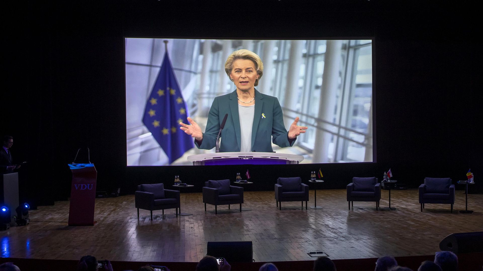 Председатель Европейской комиссии Урсула фон дер Ляйен Председатель Европейской комиссии Урсула фон дер Ляйен - РИА Новости, 1920, 02.12.2022