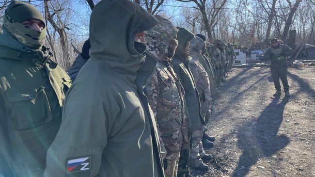 Курсанты Центра беспилотных систем на построении Курсанты Центра беспилотных систем на построении