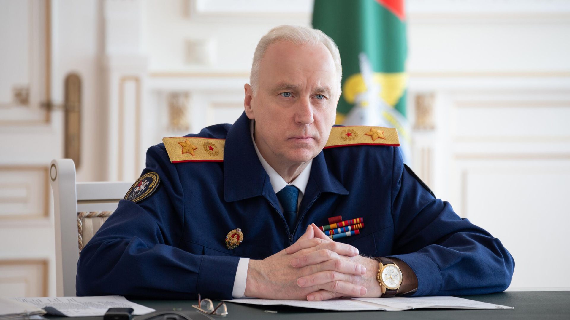 Председатель Следственного комитета России Александр Бастрыкин Председатель Следственного комитета России Александр Бастрыкин - РИА Новости, 1920, 27.08.2023