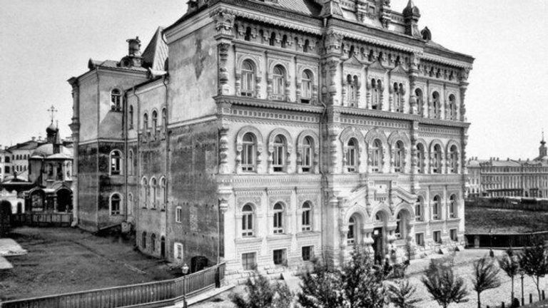 Главное здание Политехнического музея. Конец 19 века Главное здание Политехнического музея. Конец 19 века