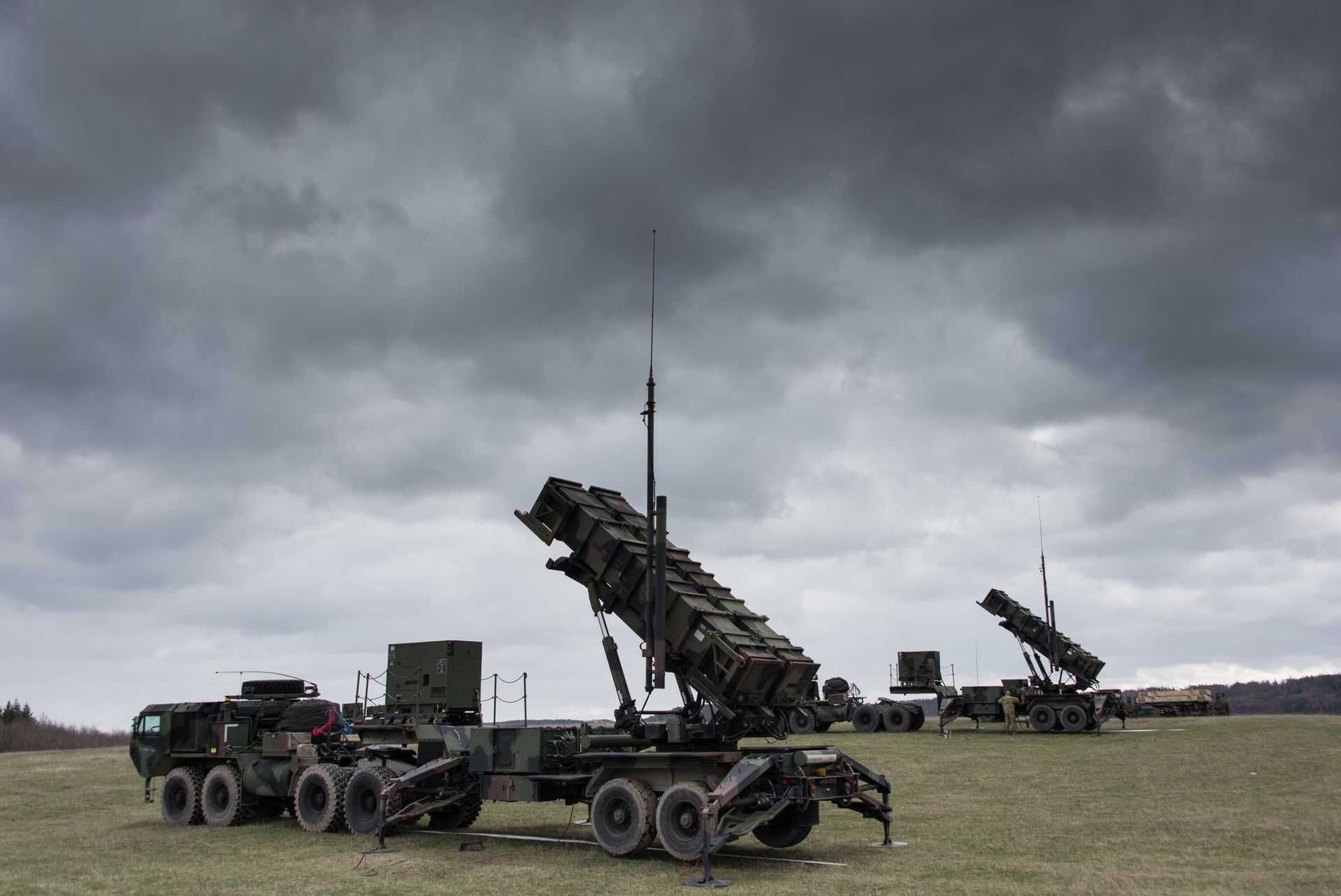 Американские зенитные ракетные комплексы Patriot Американские зенитные ракетные комплексы Patriot - РИА Новости, 1920, 07.07.2023
