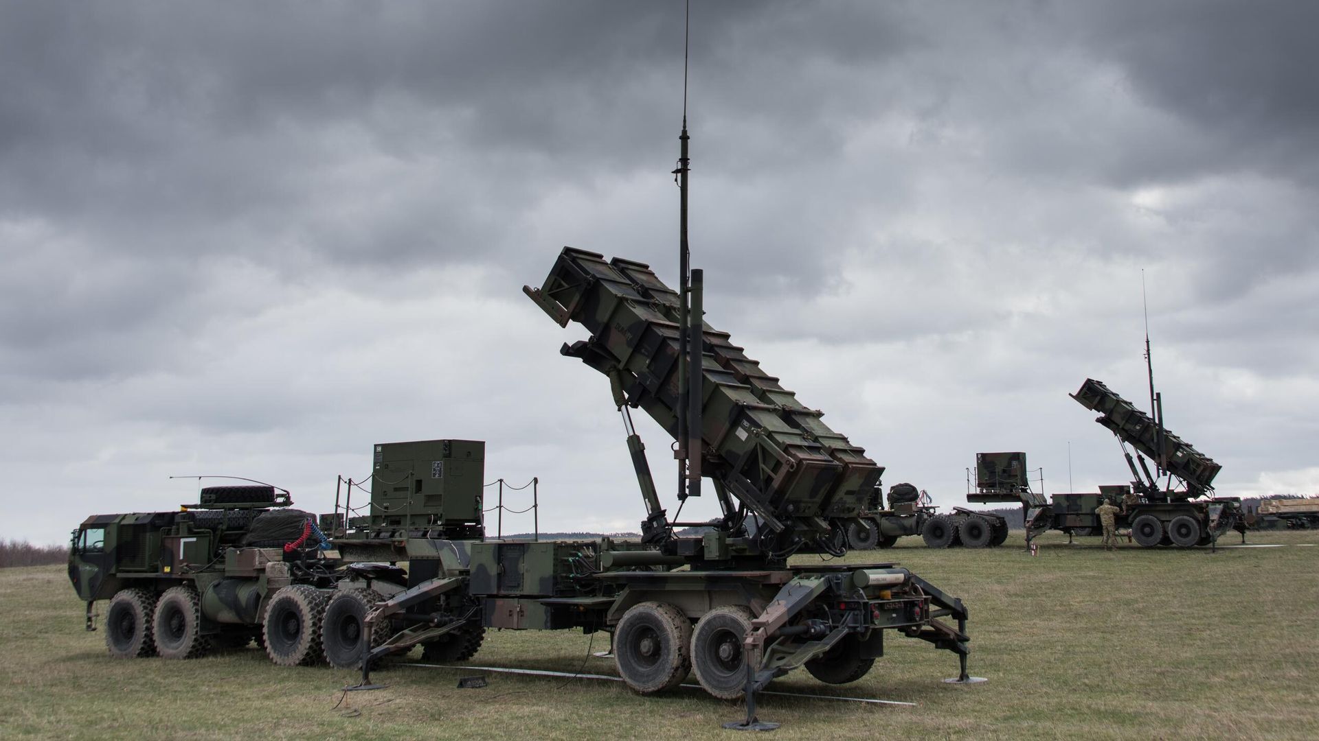 Американские зенитные ракетные комплексы Patriot Американские зенитные ракетные комплексы Patriot - РИА Новости, 1920, 04.07.2024
