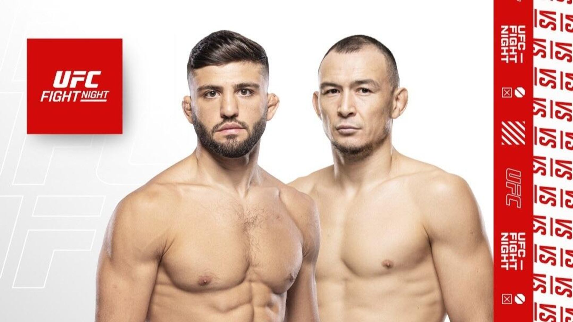 Афиша боя Царукяна против Исмагулова на декабрьском турнире UFC - РИА Новости, 1920, 18.12.2022