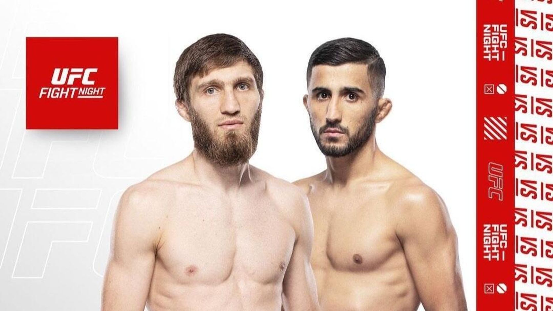 Афиша боя Нурмагомедова против Кахрамонова на декабрьском турнире UFC Афиша боя Нурмагомедова против Кахрамонова на декабрьском турнире UFC - РИА Новости, 1920, 18.12.2022