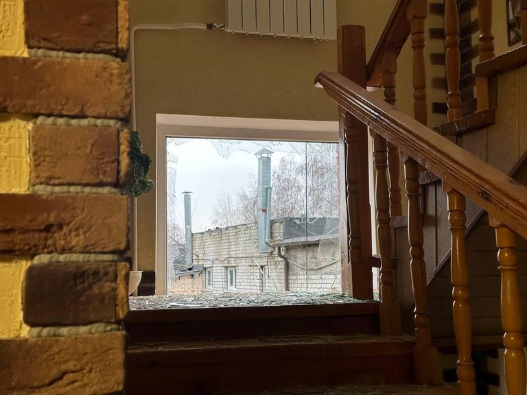Последствия взрывов над Белгородской областью. 18 декабря 2022 Последствия взрывов над Белгородской областью. 18 декабря 2022