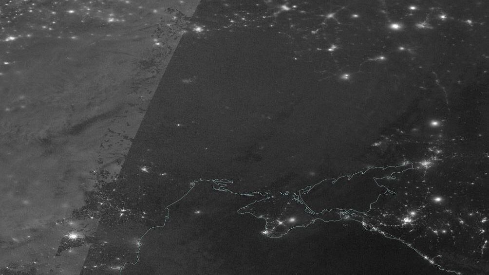 Спутниковый снимок NASA от 17 декабря 2022 года Спутниковый снимок NASA от 17 декабря 2022 года - РИА Новости, 1920, 19.12.2022