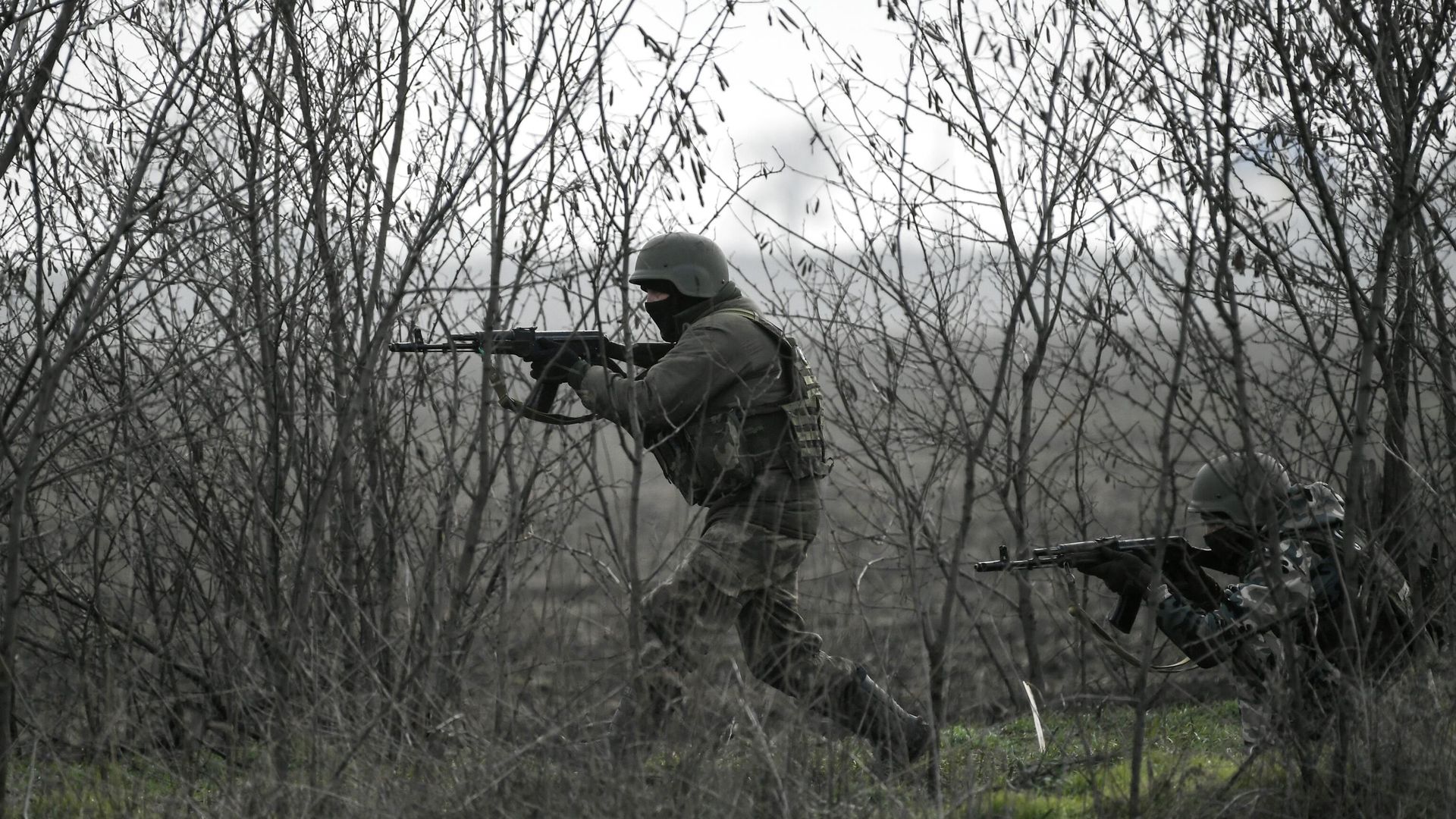 Военнослужащий на Запорожском направлении - РИА Новости, 1920, 31.01.2023