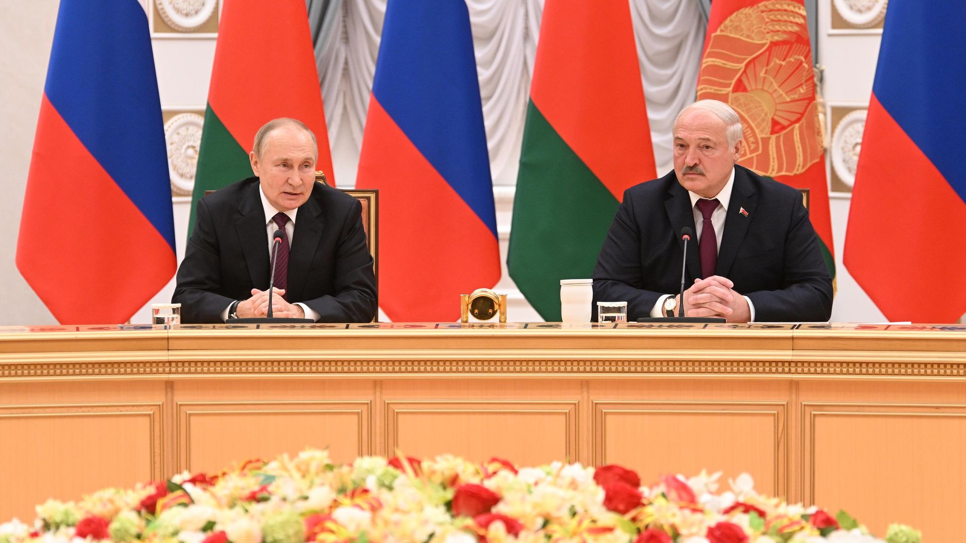 Президент России Владимир Путин и президент Белоруссии Александр Лукашенко - РИА Новости, 1920, 12.01.2023