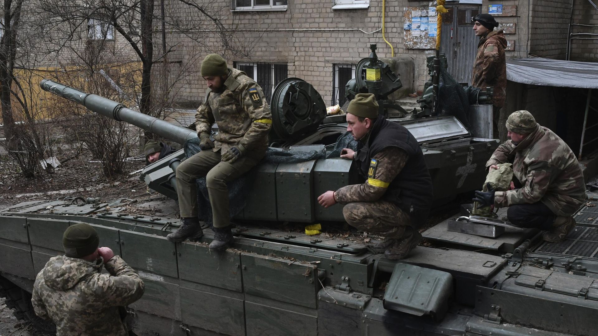 Украинские военные Украинские военные - РИА Новости, 1920, 28.01.2023