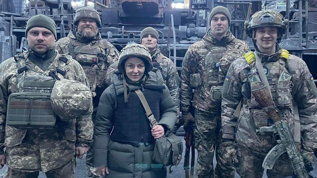 Заместитель министра обороны Украины Анна Маляр в Артемовске Заместитель министра обороны Украины Анна Маляр в Артемовске - РИА Новости, 1920, 27.03.2023