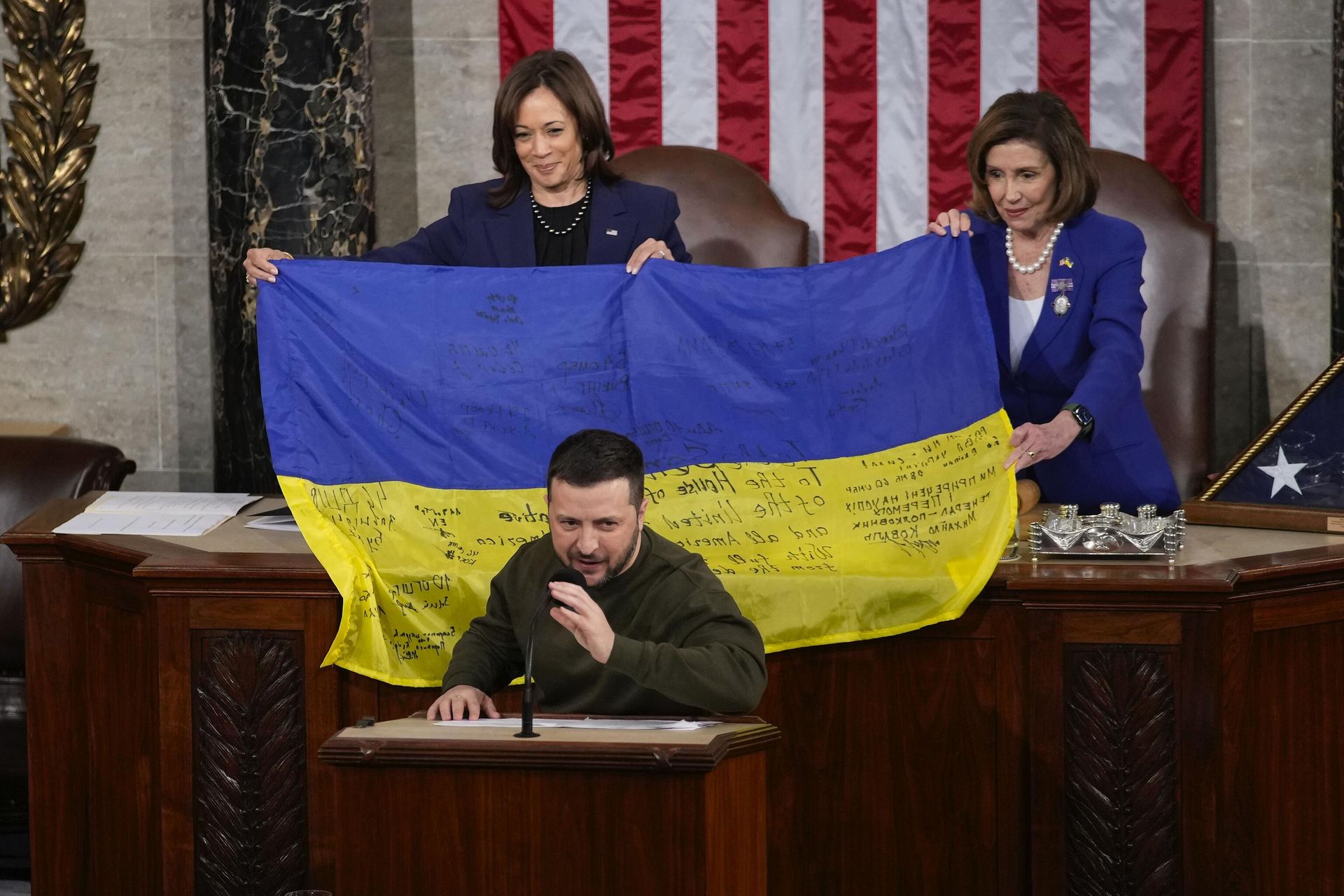 Президент Украины Владимир Зеленский на совместном заседании Конгресса в Вашингтоне Президент Украины Владимир Зеленский на совместном заседании Конгресса в Вашингтоне - РИА Новости, 1920, 16.09.2024
