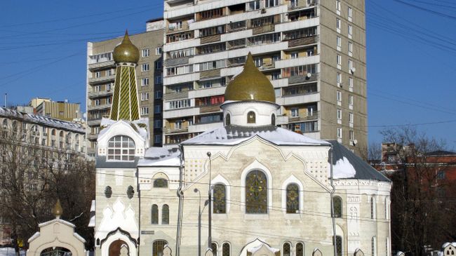 Храм Покрова и Успения Пресвятой Богородицы в Гавриковом переулке