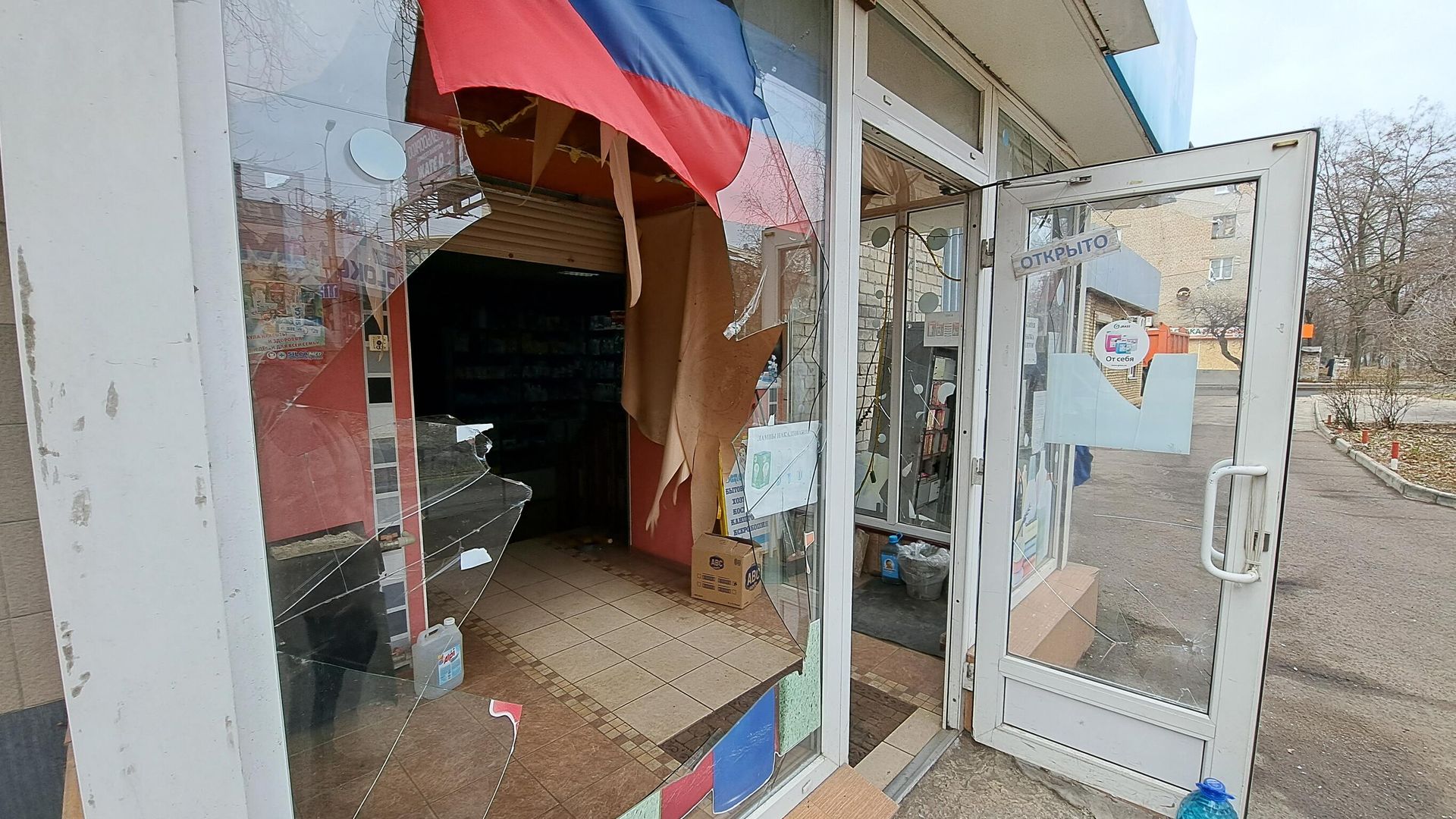 Последствия обстрела в Донецке Последствия обстрела в Донецке - РИА Новости, 1920, 04.01.2023