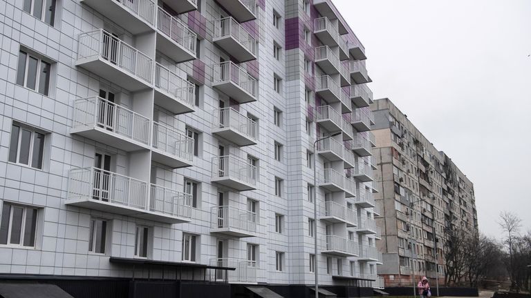 Вручение ключей от новой квартиры в Мариуполе Вручение ключей от новой квартиры в Мариуполе