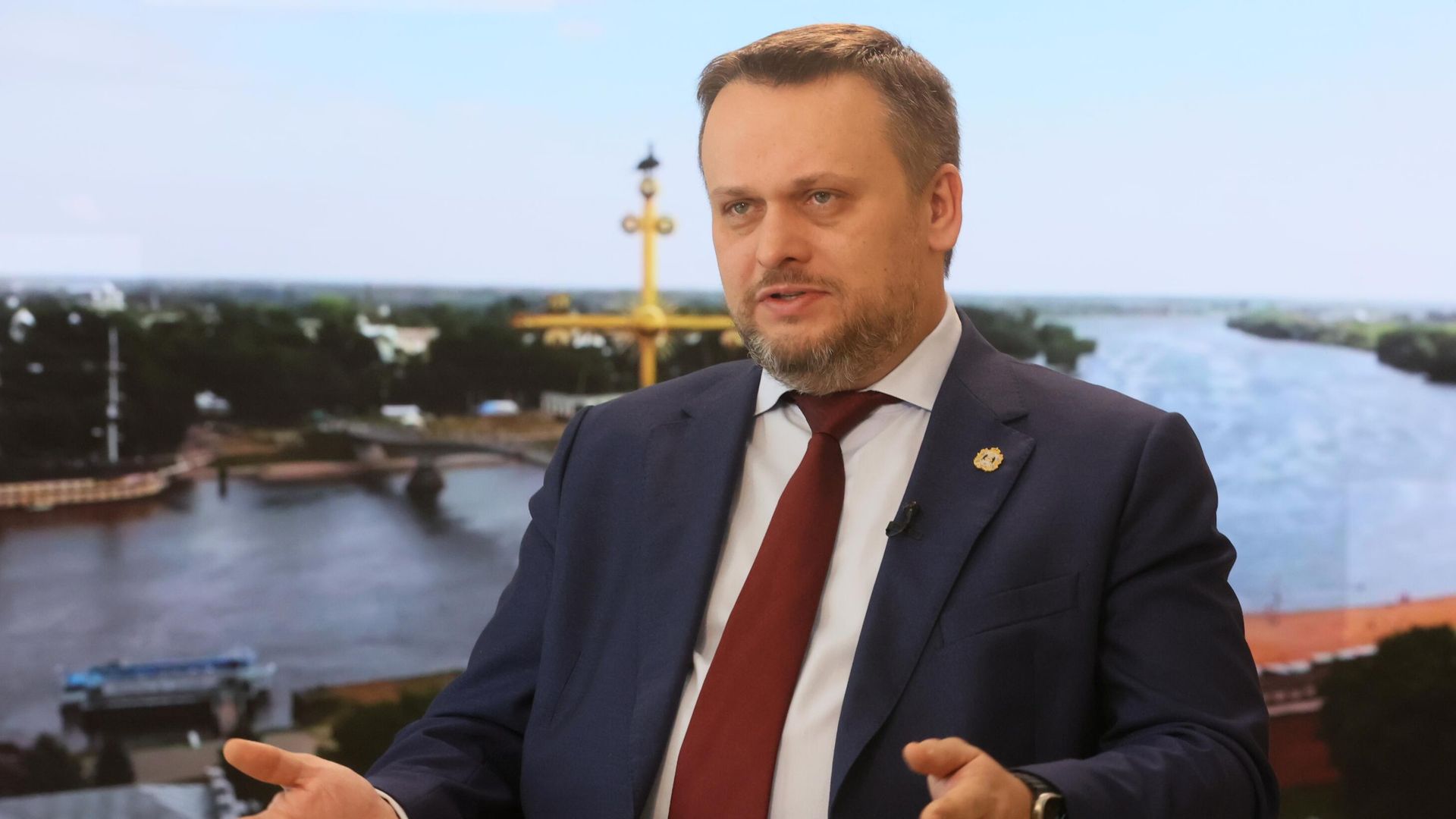 Губернатор Новгородской области Андрей Никитин Губернатор Новгородской области Андрей Никитин - РИА Новости, 1920, 27.12.2022