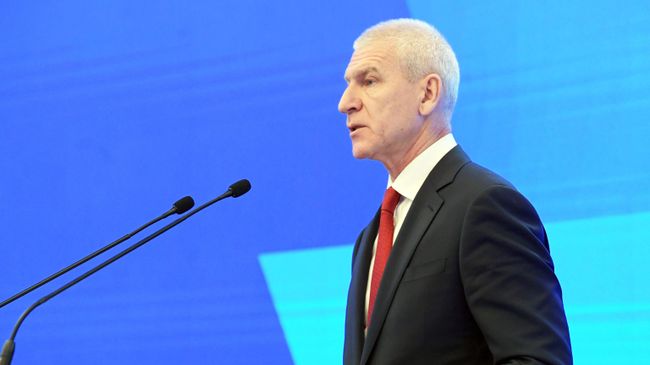 Министр спорта РФ Олег Матыцин