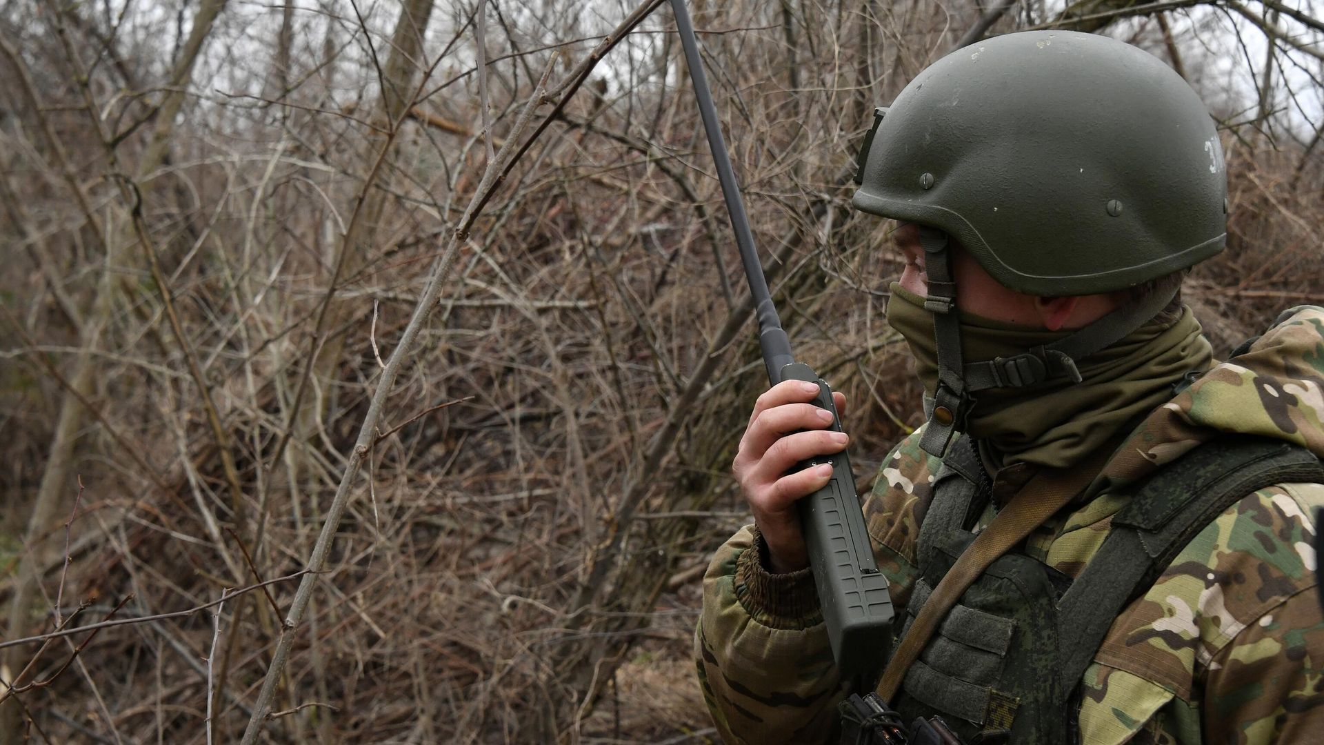 Военнослужащий ВС России на передовой Военнослужащий ВС России на передовой - РИА Новости, 1920, 13.01.2023