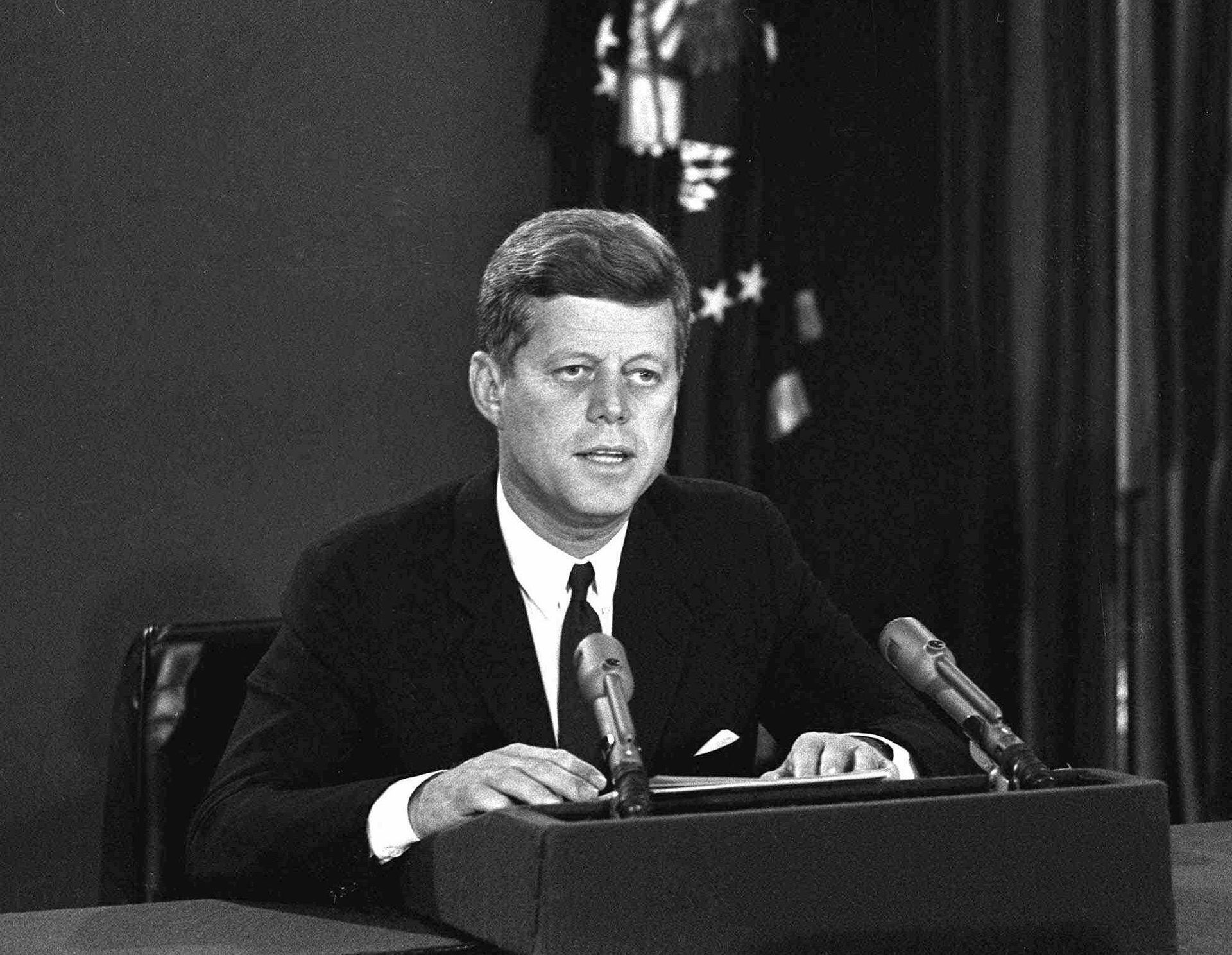 Президент США Джон Кеннеди Президент США Джон Кеннеди - РИА Новости, 1920, 24.03.2025