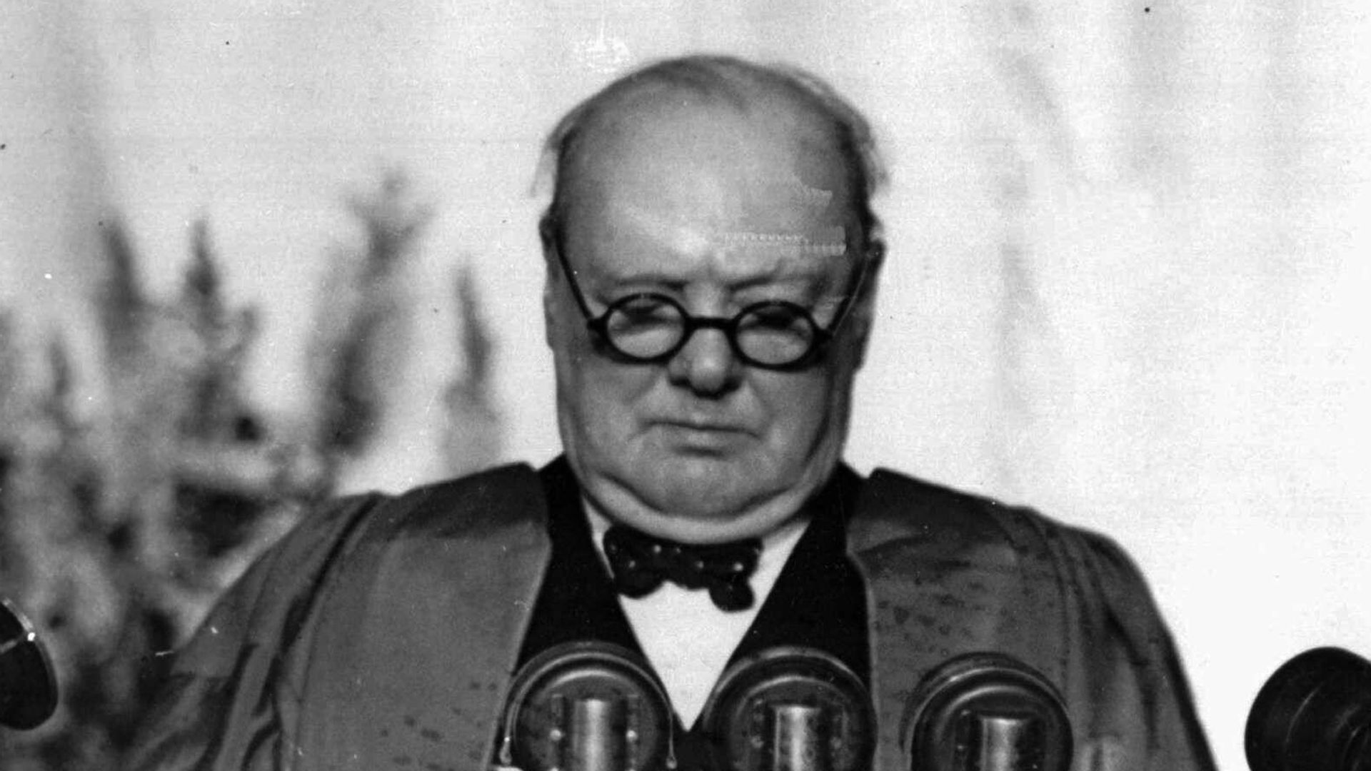 Фултонская речь Уинстона Черчилля. 5 марта 1946 года Фултонская речь Уинстона Черчилля. 5 марта 1946 года - РИА Новости, 1920, 05.03.2026