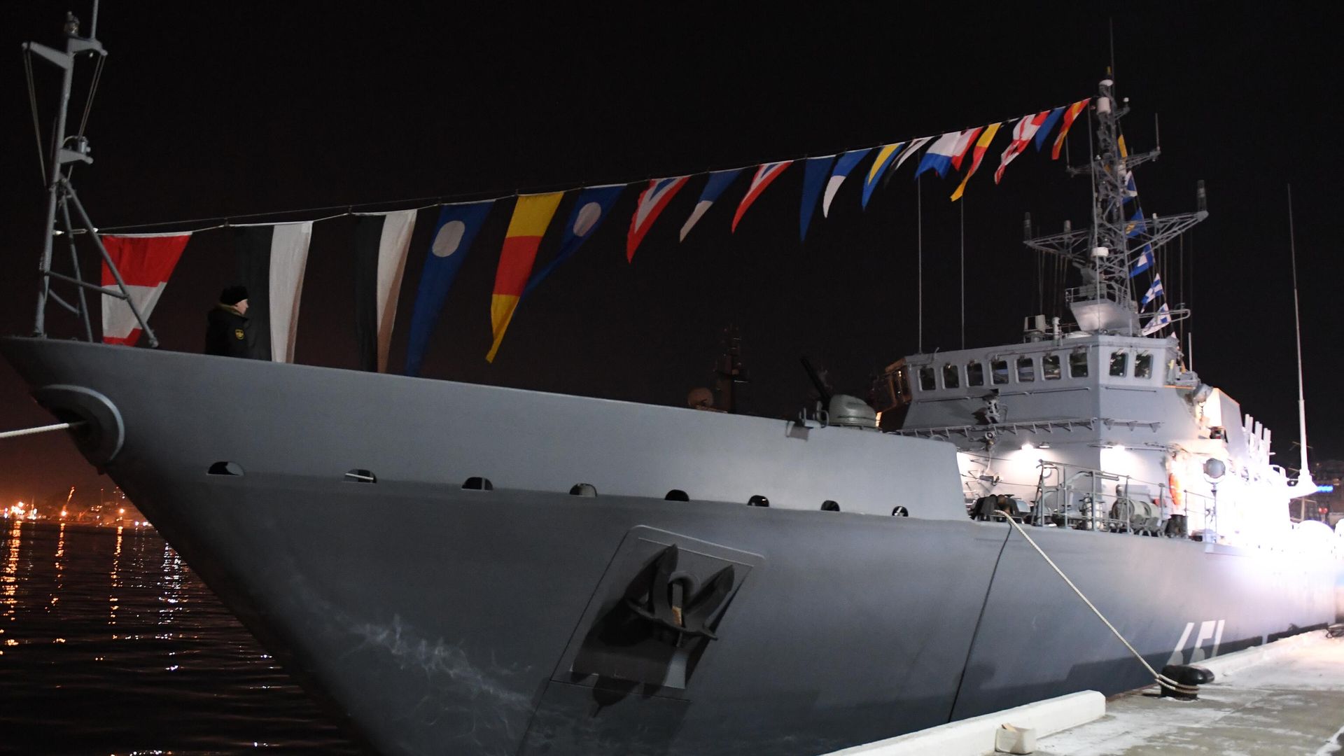 Морской тральщик проекта 12700 Анатолий Шлемов - РИА Новости, 1920, 11.09.2026
