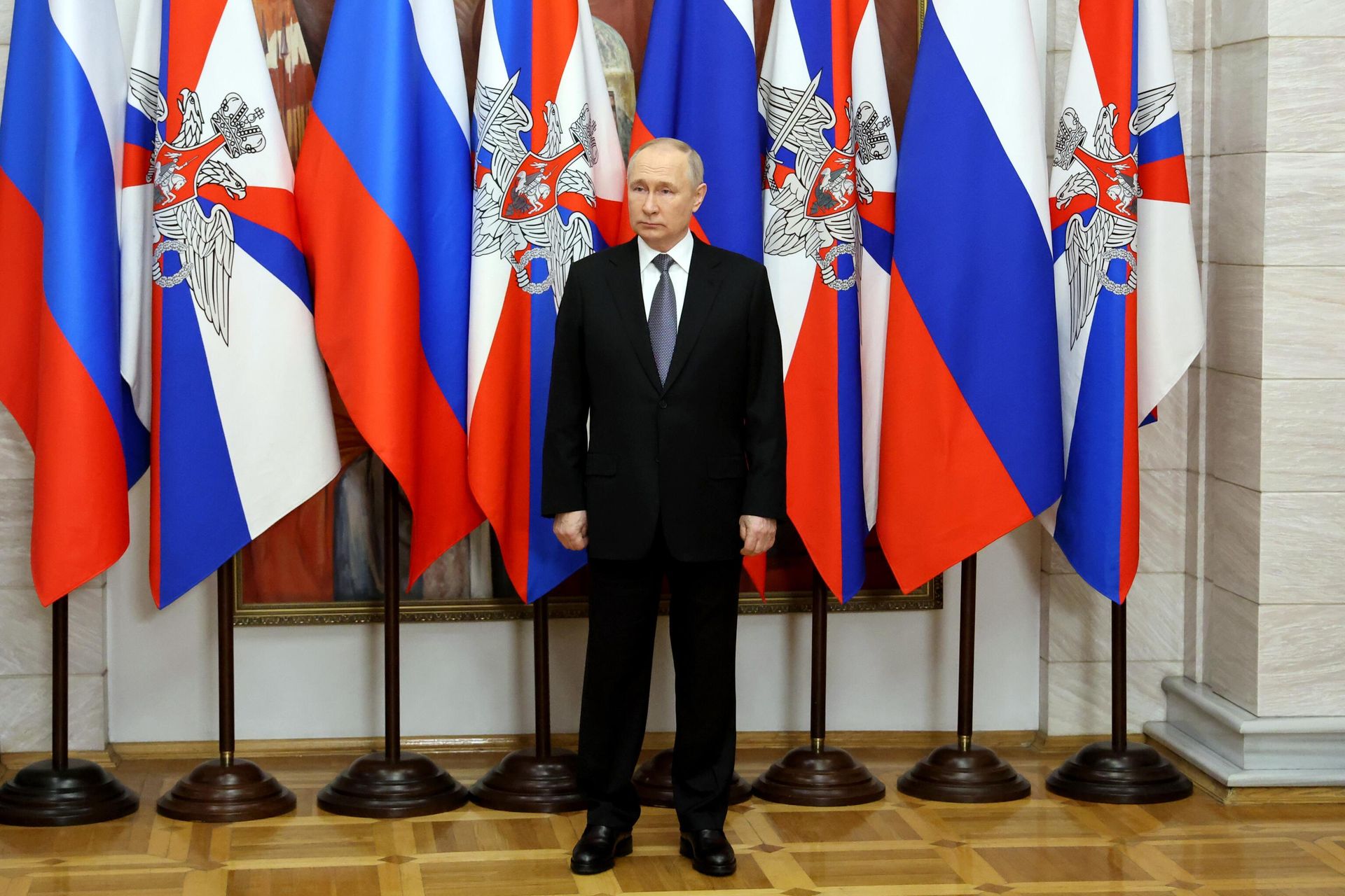 Верховный Главнокомандующий, президент РФ Владимир Путин во время посещения Южного военного округа Верховный Главнокомандующий, президент РФ Владимир Путин во время посещения Южного военного округа - РИА Новости, 1920, 25.12.2025