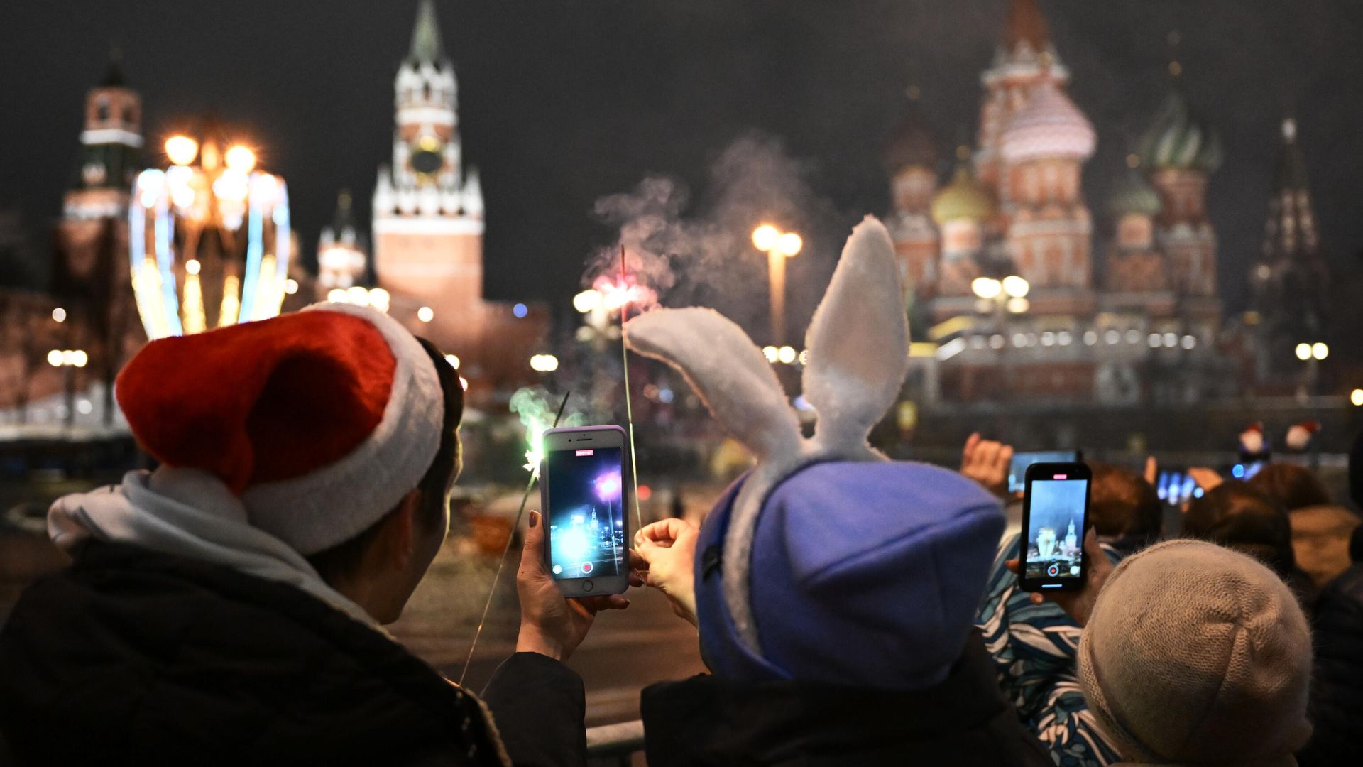 Празднование Нового года в Москве Празднование Нового года в Москве - РИА Новости, 1920, 01.01.2023