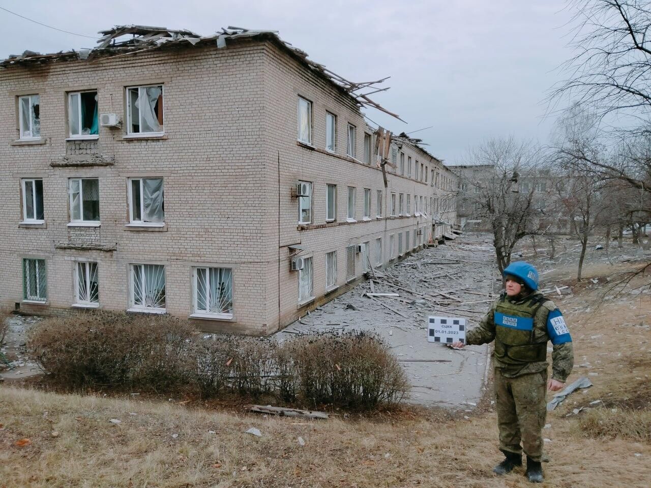 Последствия обстрела Первомайска со стороны ВСУ Последствия обстрела Первомайска со стороны ВСУ - РИА Новости, 1920, 01.01.2023