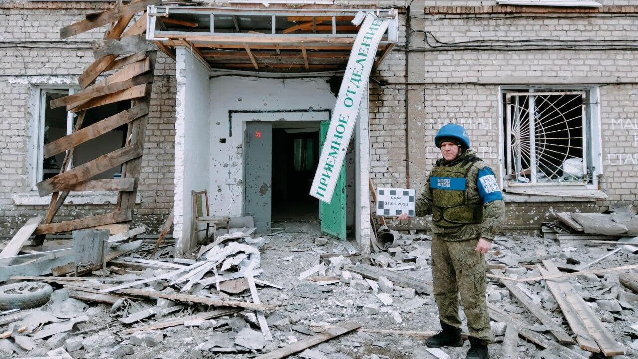 Последствия обстрела Первомайска со стороны ВСУ Последствия обстрела Первомайска со стороны ВСУ - РИА Новости, 1920, 01.01.2023