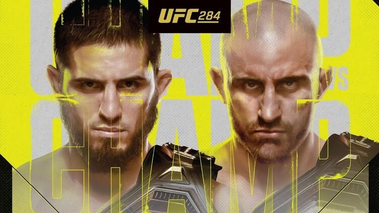 Официальный постер UFC 284 Официальный постер UFC 284 - РИА Новости, 1920, 09.02.2023