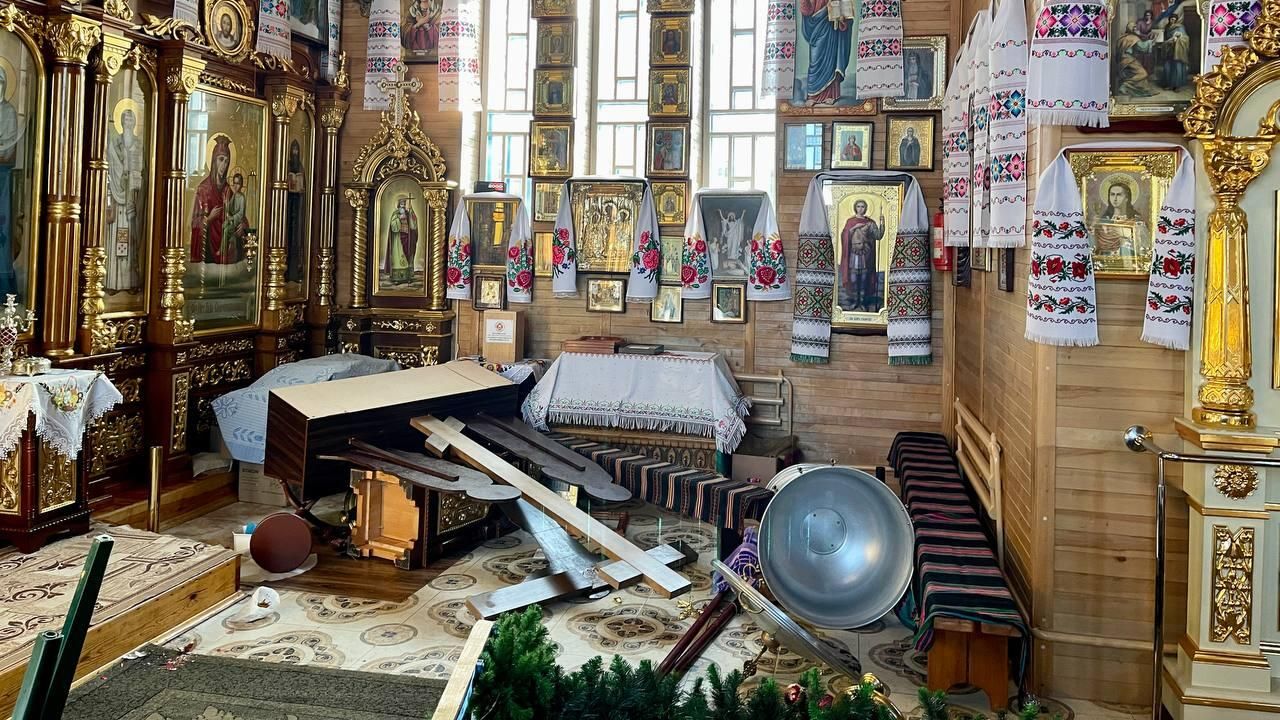 На месте нападения на клирика Винницкой епархии протоиерея Антония Ковтонюка На месте нападения на клирика Винницкой епархии протоиерея Антония Ковтонюка - РИА Новости, 1920, 02.01.2023