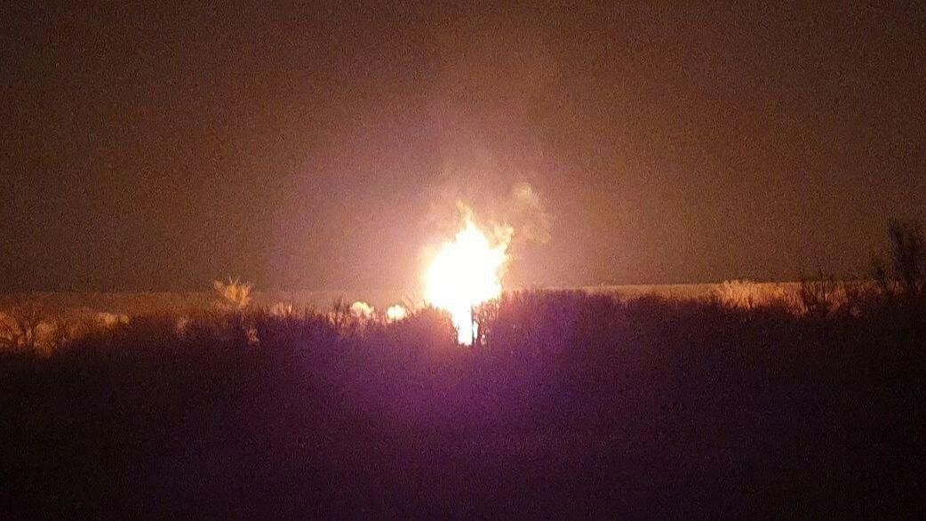 Возгорание в Лутугинском районе ЛНР Возгорание в Лутугинском районе ЛНР - РИА Новости, 1920, 07.01.2023