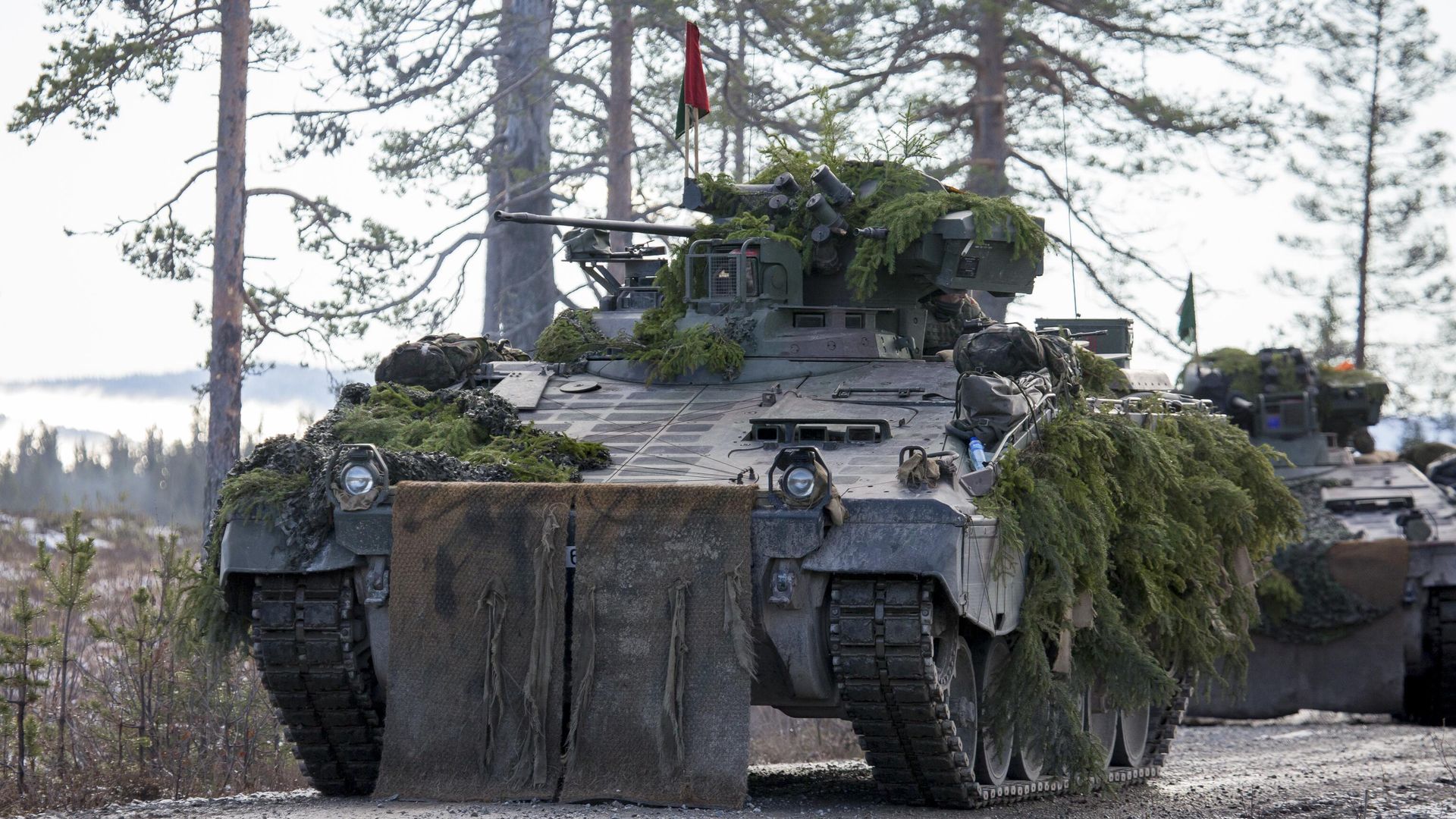 Немецкая боевая машина пехоты Marder во время учений Немецкая боевая машина пехоты Marder во время учений - РИА Новости, 1920, 12.01.2023