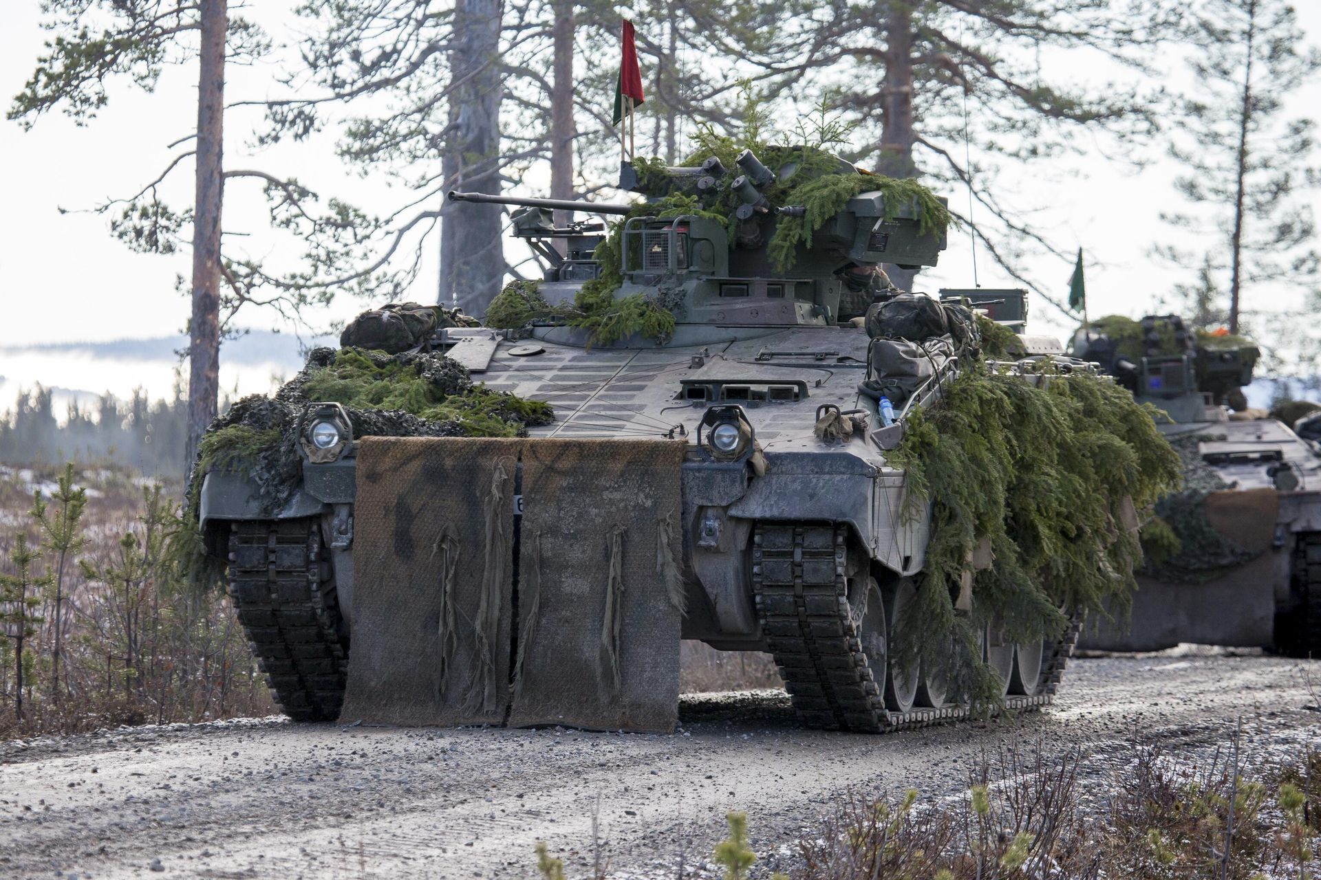 Немецкая боевая машина пехоты Marder во время учений - РИА Новости, 1920, 09.01.2023