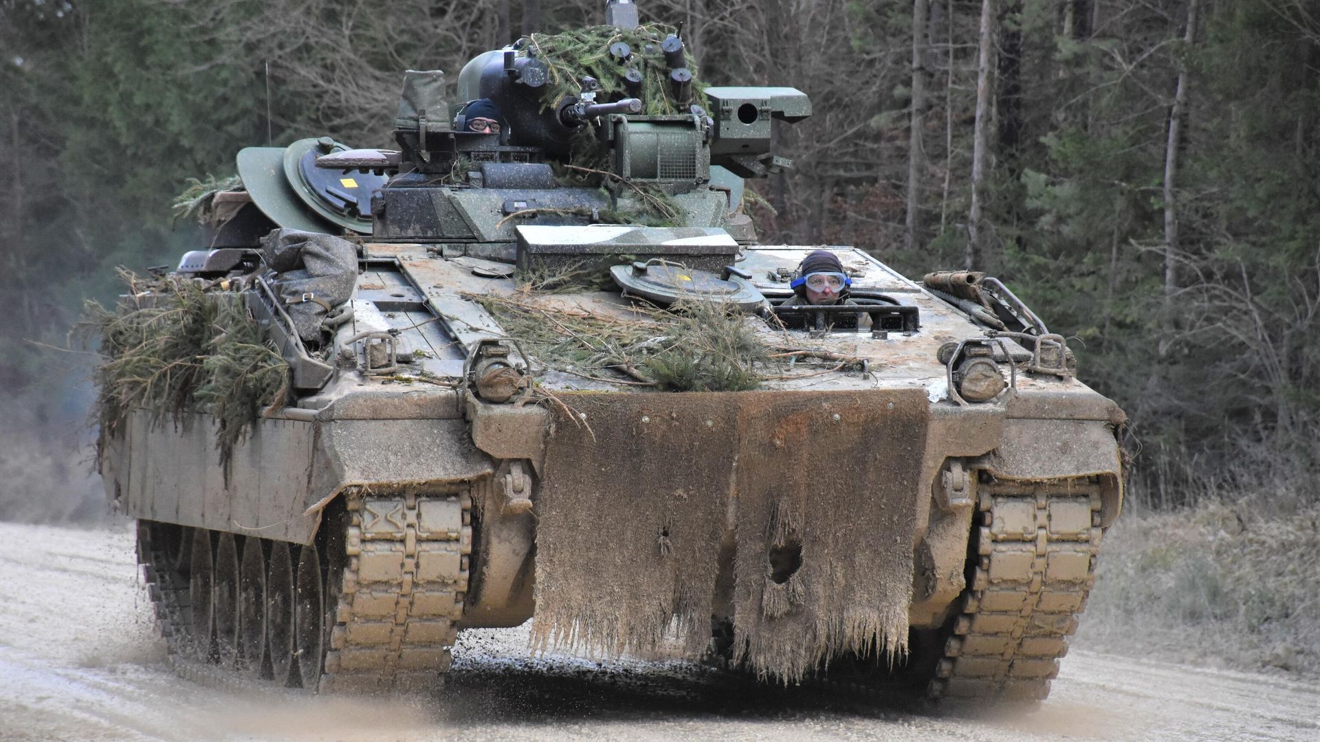 Немецкая боевая машина пехоты Marder Немецкая боевая машина пехоты Marder - РИА Новости, 1920, 21.01.2023