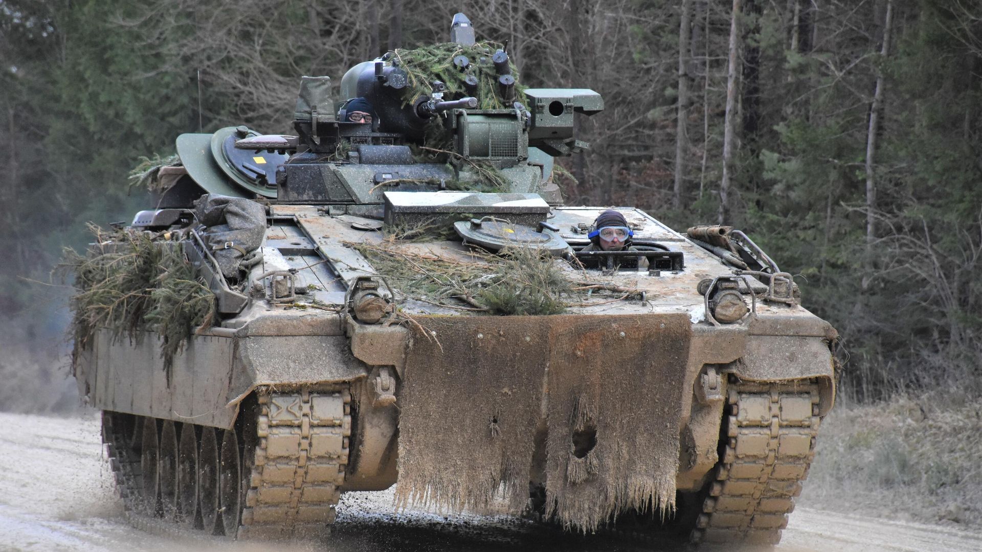 Немецкая боевая машина пехоты Marder Немецкая боевая машина пехоты Marder - РИА Новости, 1920, 27.01.2023