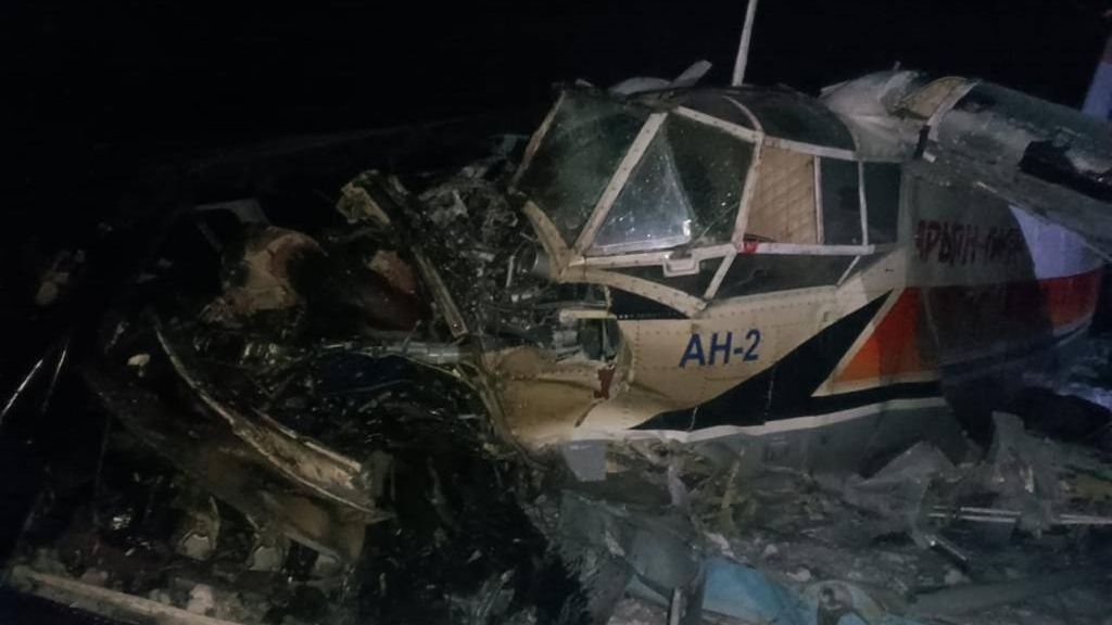 Место крушения АН-2 в Ненецком автономном округе. 9 января 2023 Место крушения АН-2 в Ненецком автономном округе. 9 января 2023 - РИА Новости, 1920, 09.01.2023