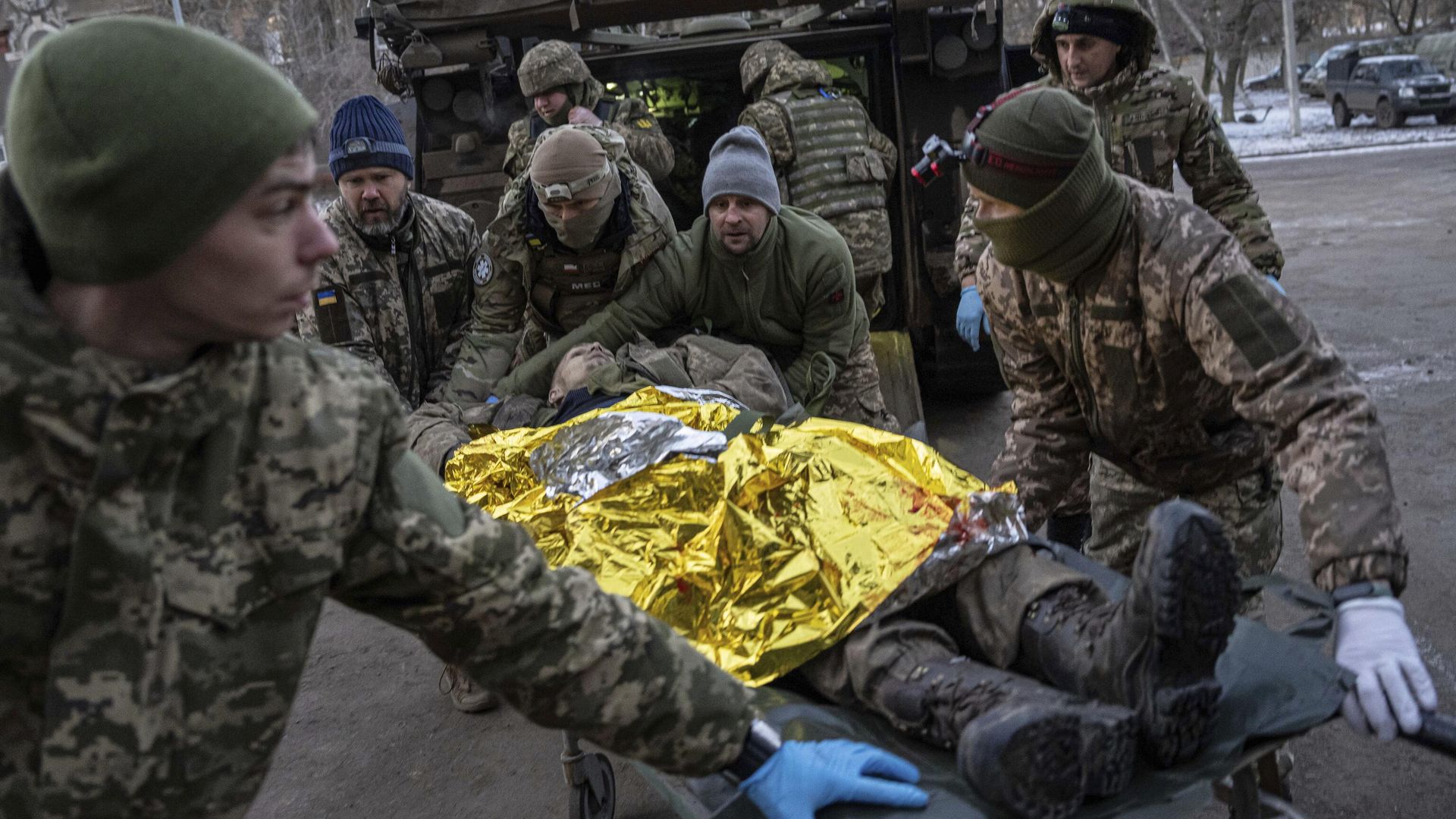Украинские военнослужащие в госпитале в Донецкой области Украинские военнослужащие в госпитале в Донецкой области - РИА Новости, 1920, 23.03.2023