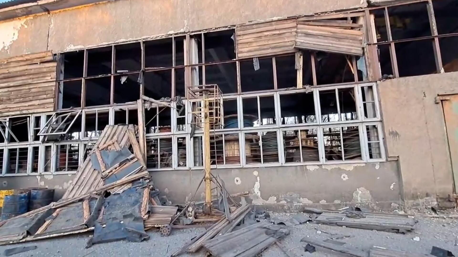Шахта Скочинского в Донецке после обстрела Шахта Скочинского в Донецке после обстрела - РИА Новости, 1920, 10.01.2023