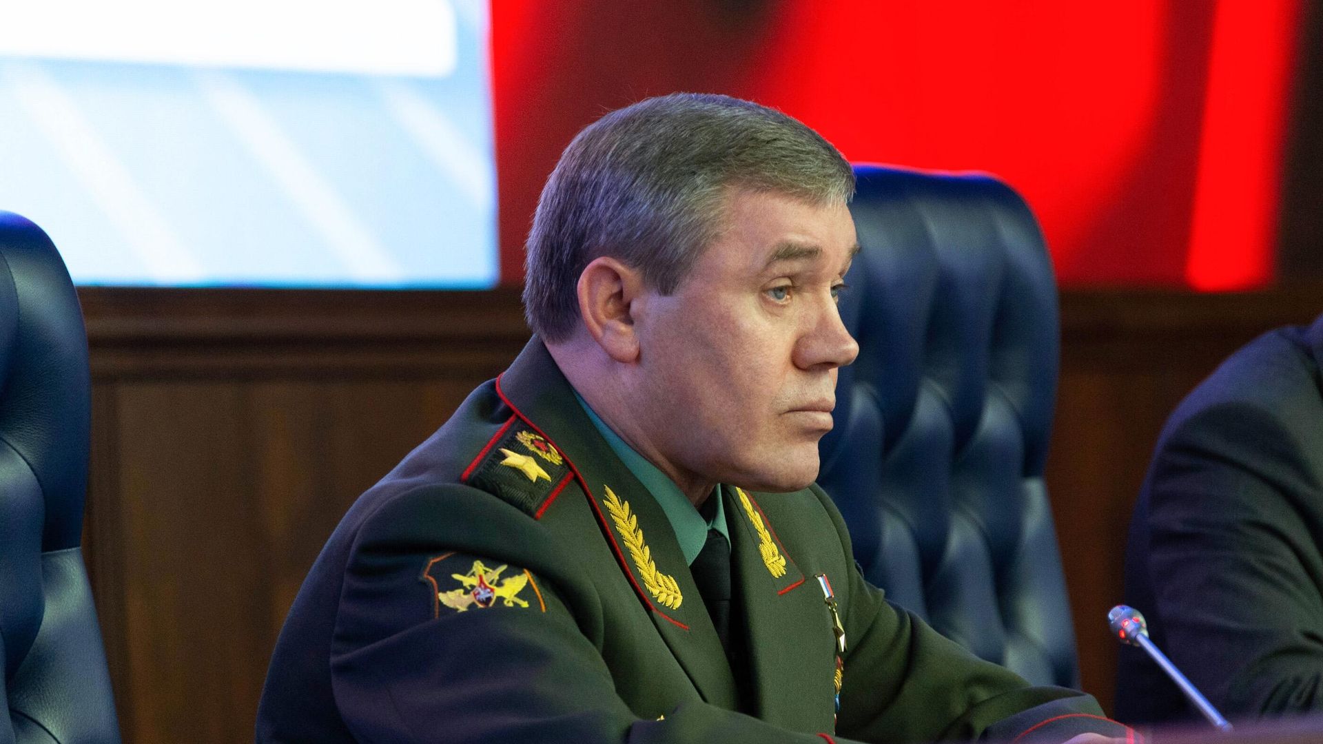 Начальник Генерального штаба Вооруженных сил РФ - первый заместитель министра обороны РФ Валерий Герасимов Начальник Генерального штаба Вооруженных сил РФ - первый заместитель министра обороны РФ Валерий Герасимов - РИА Новости, 1920, 14.04.2023