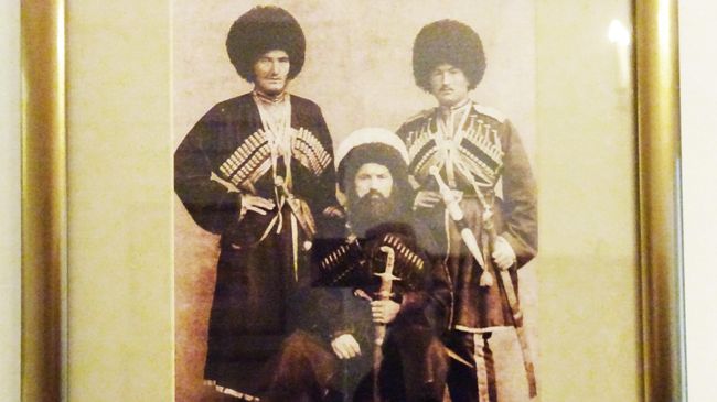 Имам Шамиль с сыновьями