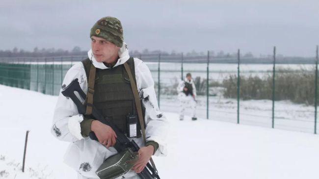 Белорусские пограничники