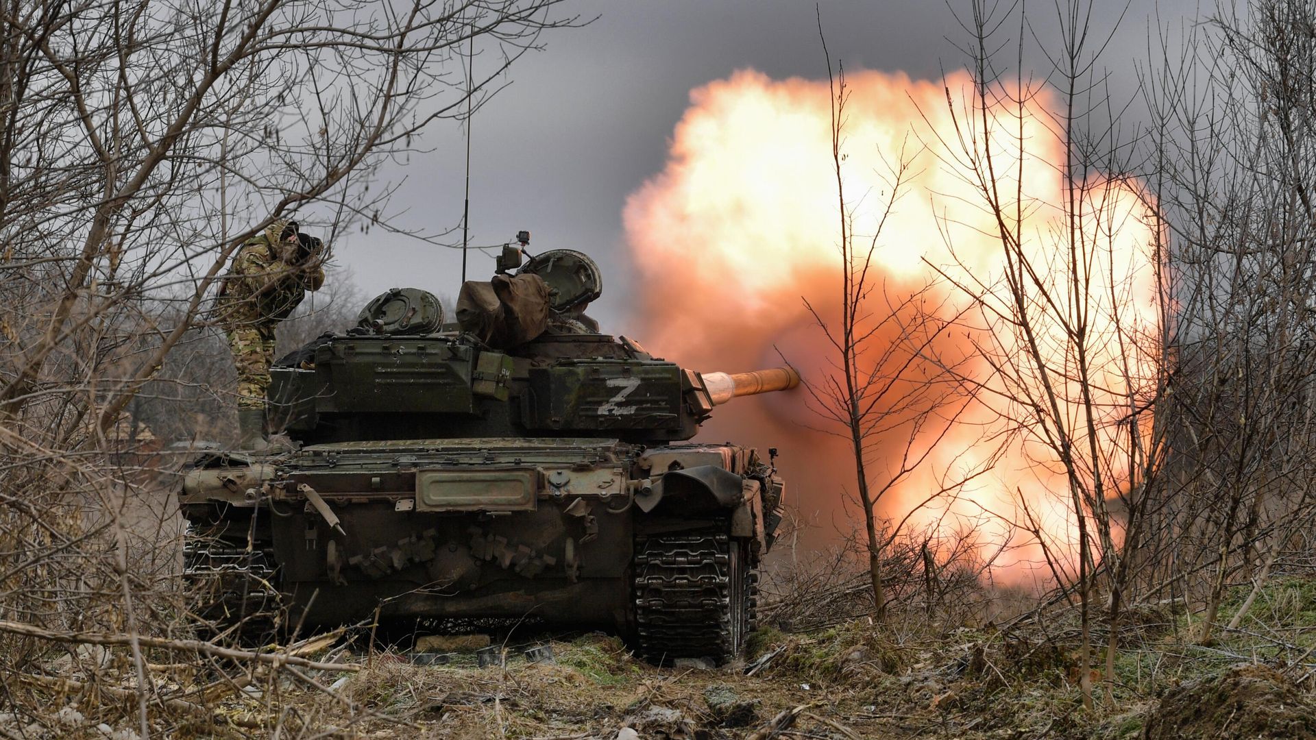 Танк Т-72 Вооруженных сил России в зоне спецоперации Танк Т-72 Вооруженных сил России в зоне спецоперации - РИА Новости, 1920, 22.01.2023