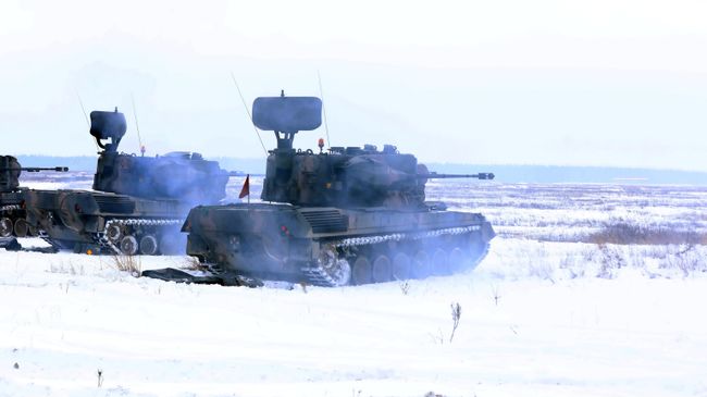 Зенитная самоходная установка Gepard