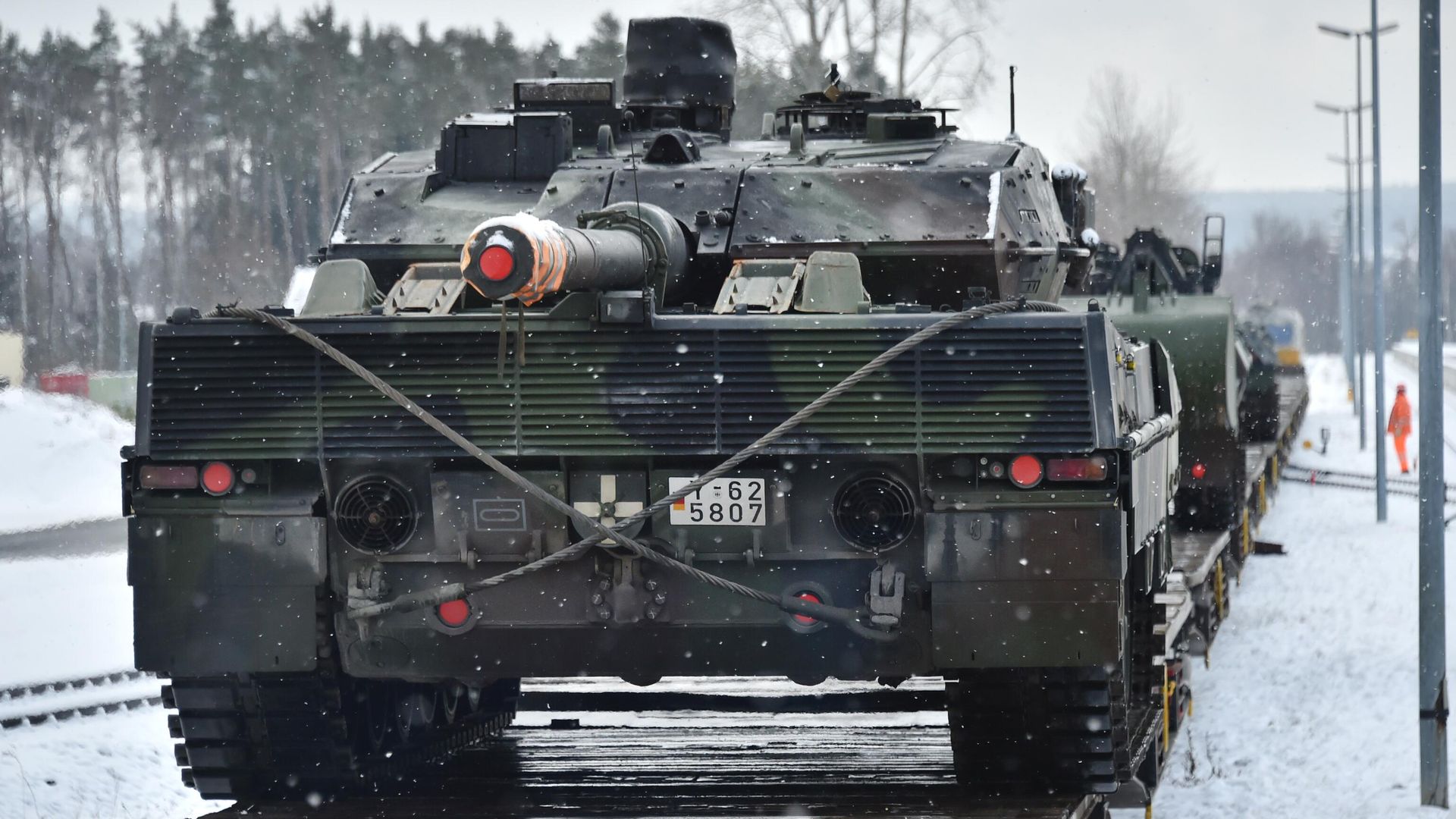Немецкие танки Leopard 2 Немецкие танки Leopard 2 - РИА Новости, 1920, 24.01.2023